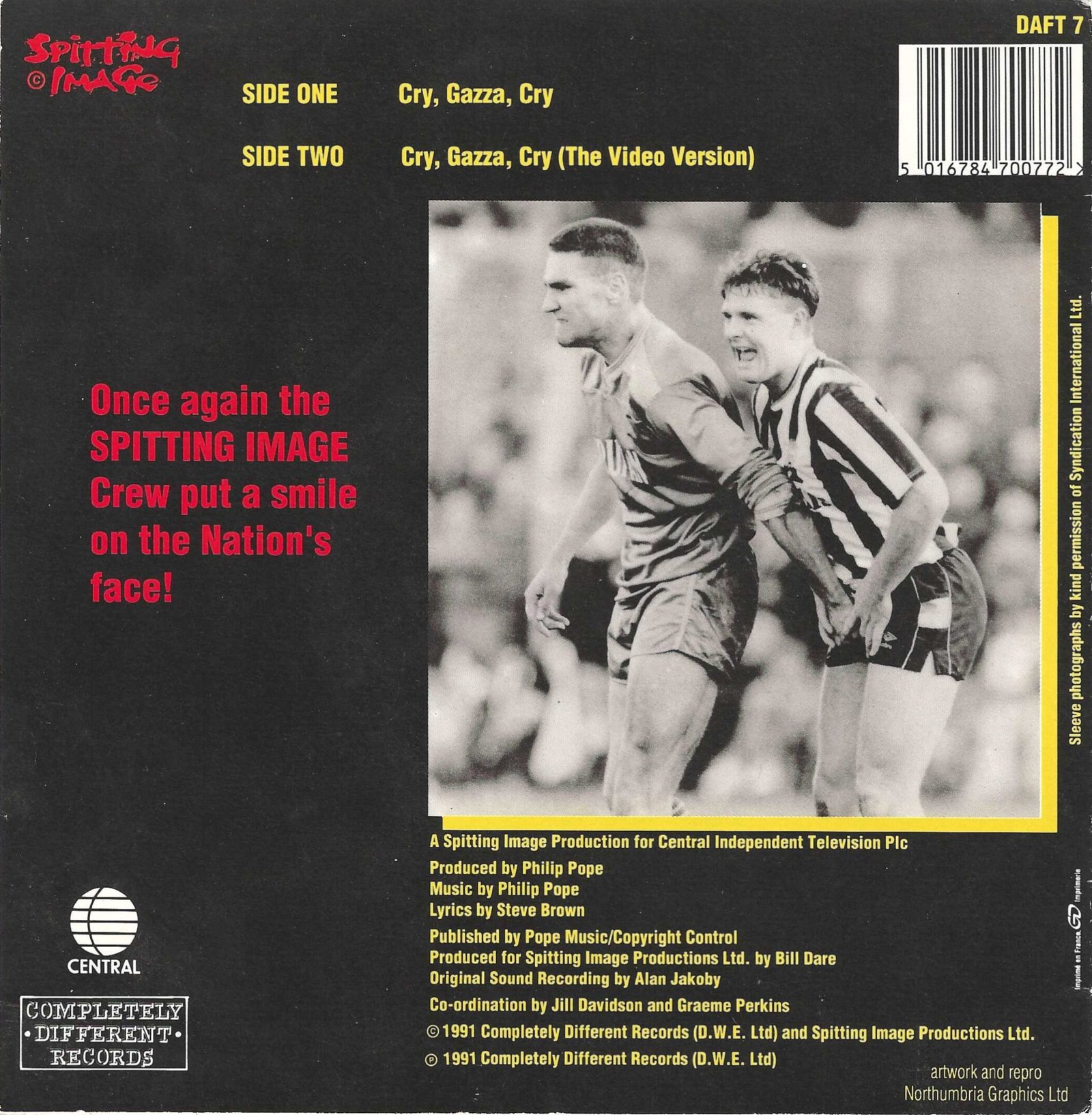 Back cover of DAFT 7